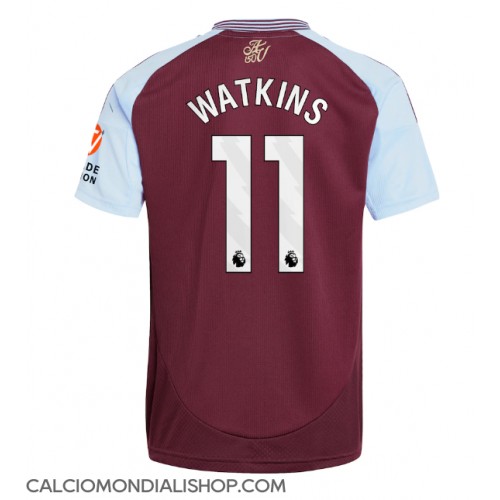 Maglie da calcio Aston Villa Ollie Watkins #11 Prima Maglia 2024-25 Manica Corta